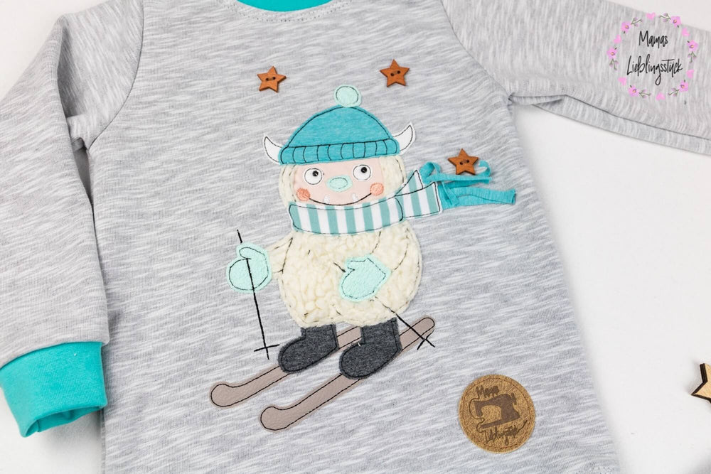 Yeti Yuma Stickdateien Set - Sticktier