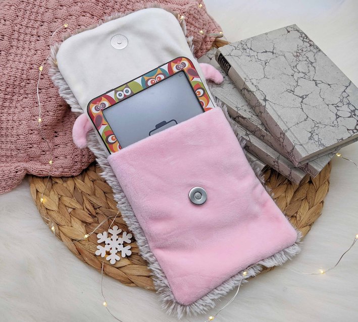 Ebook Reader Tasche Stickdatei