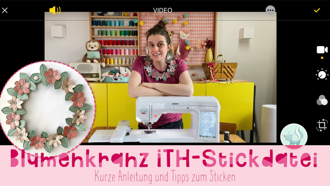 Blumenkranz selber machen