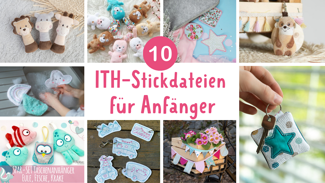 Die 10 besten ITH-Stickdatei für Anfänger