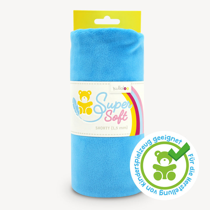 Plüschstoffe Kullaloo Super Soft Shorty 1,5 mm