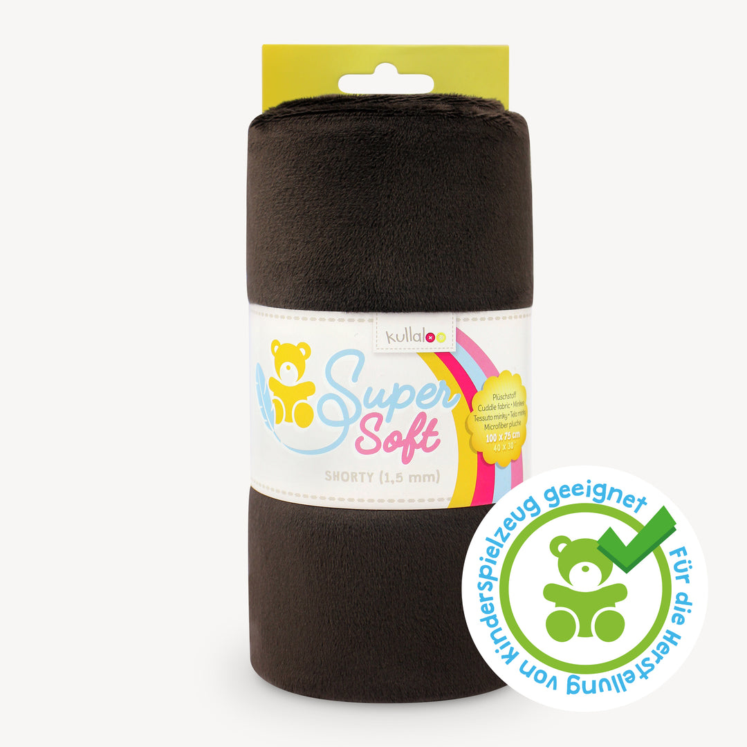 Plüschstoffe Kullaloo Super Soft Shorty 1,5 mm