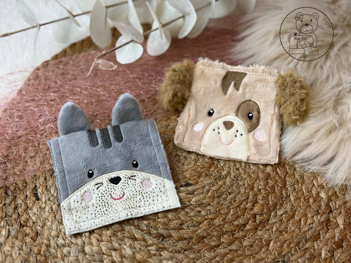 Add-On - Gesichter Stickdatei für "Activity Soft Würfel Koala" - Hund, Katze, Maus