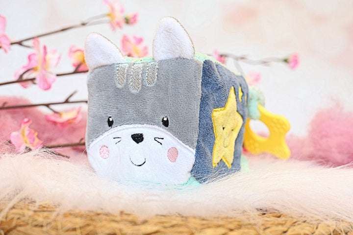 Add-On - Gesichter Stickdatei für "Activity Soft Würfel Koala" - Hund, Katze, Maus