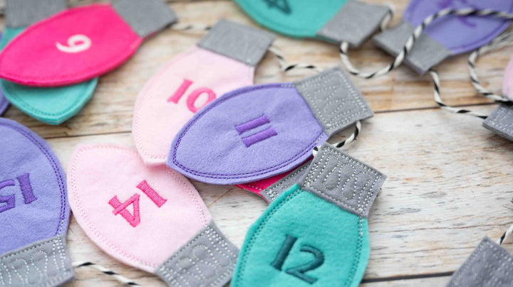 Adventskalender für die Stickmaschine
