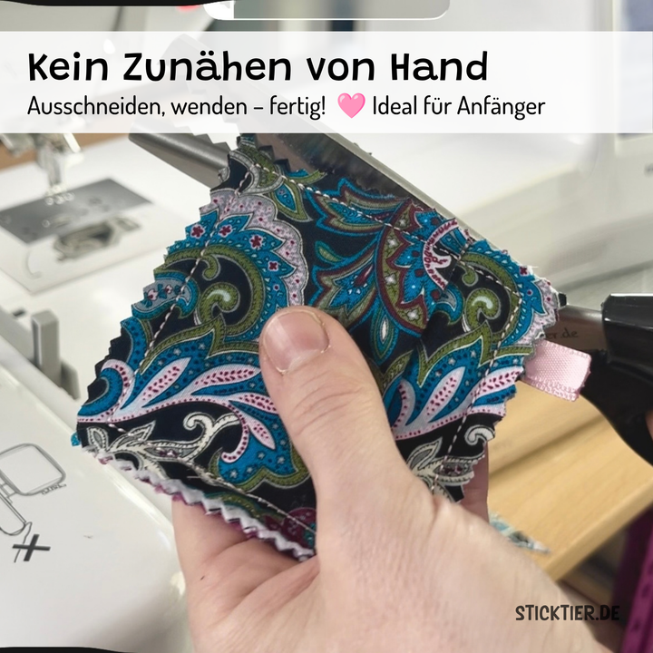 Anhänger Halloween Stickdatei Ideal für Anfänger