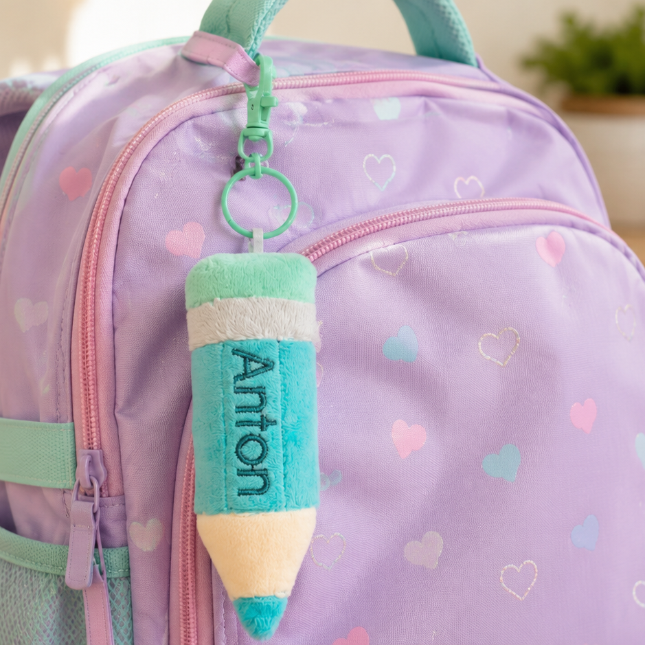 Schultaschen anhänger Stickdatei
