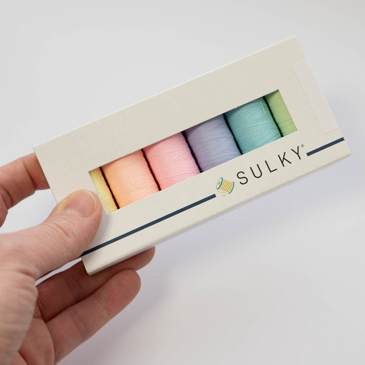 Nachtleuchtgarn 6 er Pack für die Stickmaschine
