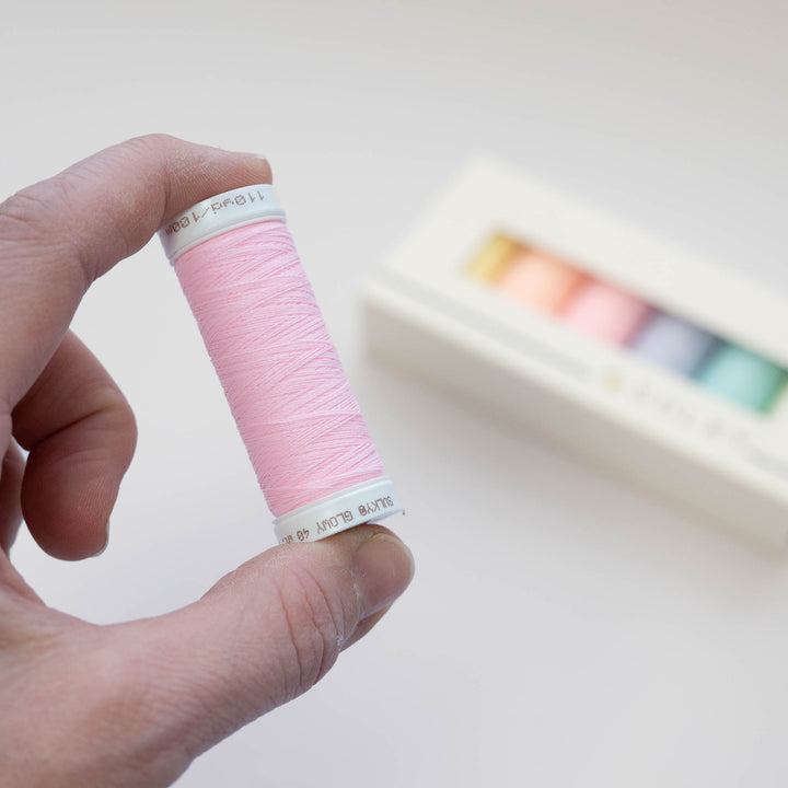 Leuchtgarn für die Stickmaschine