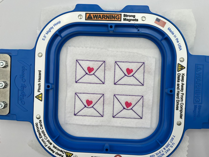 Stickdatei „Mini-Briefumschlag“ – Anhänger mit versteckter Botschaft ✉️✨