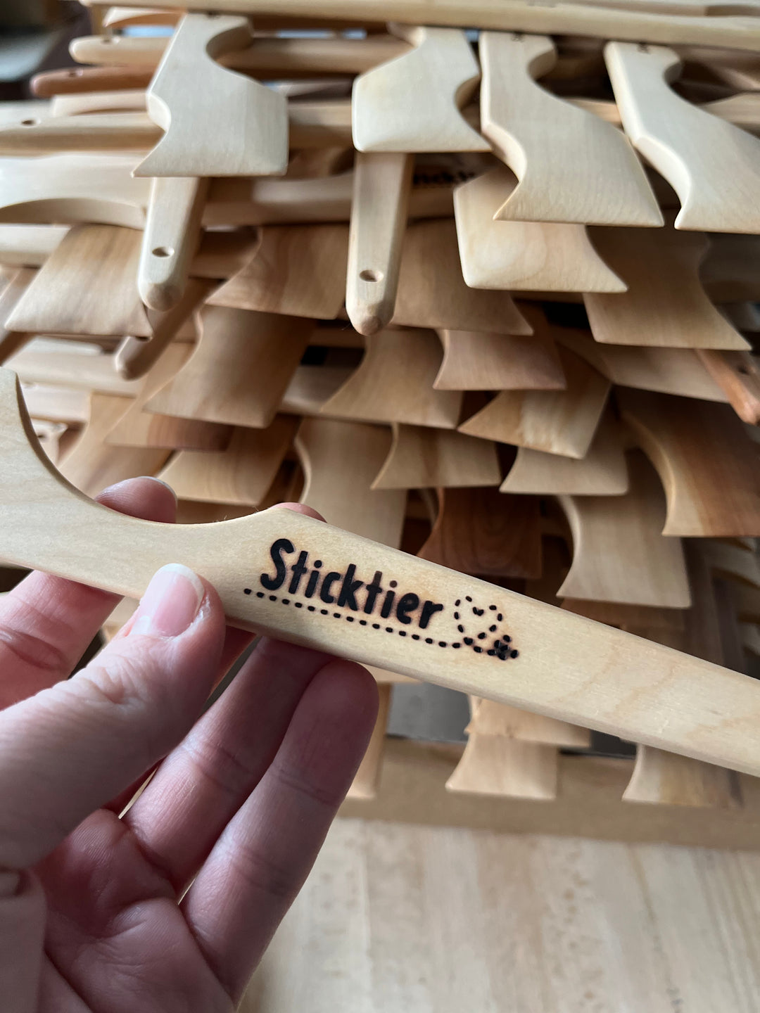 Handgemachtes Stickstäbchen