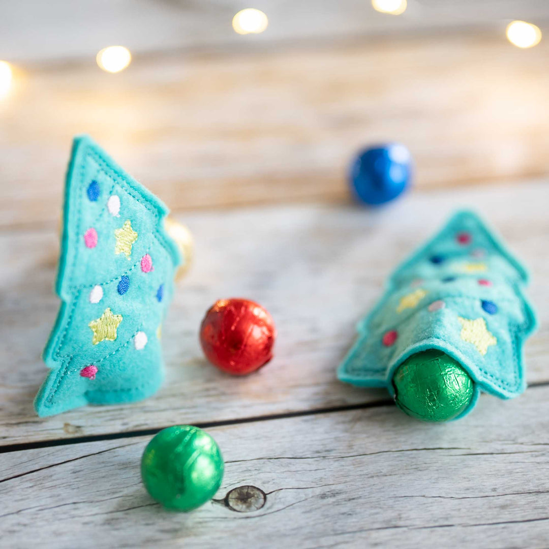 Stickdatei für Weihnachten schnell gestickt auf der Stickmaschine