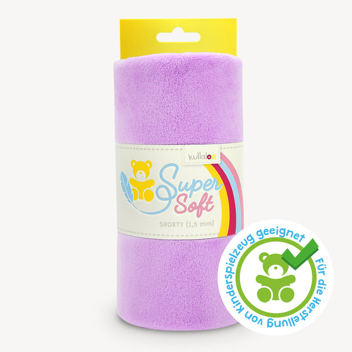 Plüschstoffe Kullaloo Super Soft Shorty 1,5 mm