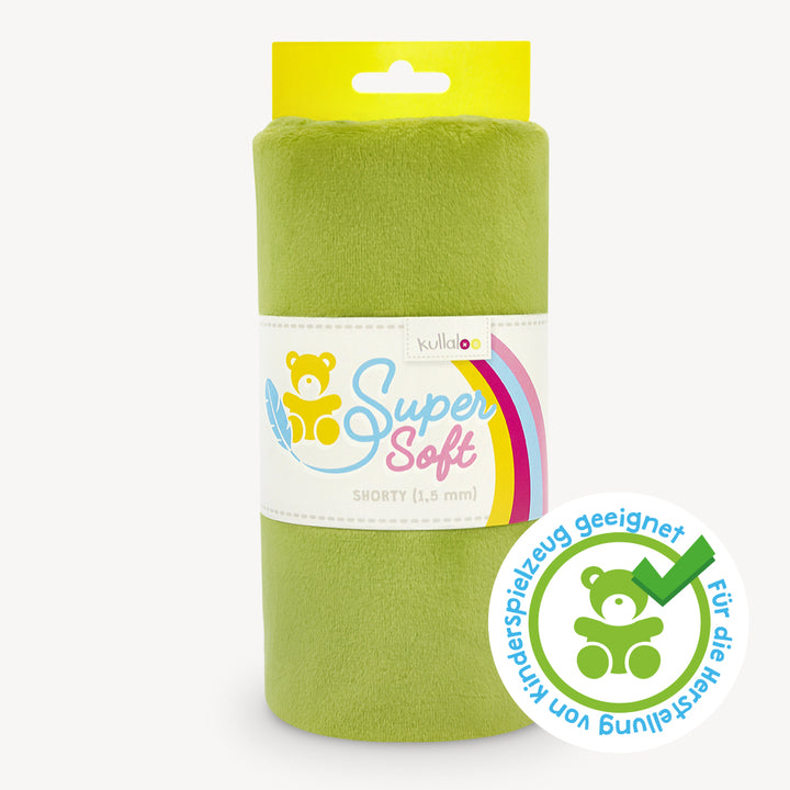 Plüschstoffe Kullaloo Super Soft Shorty 1,5 mm