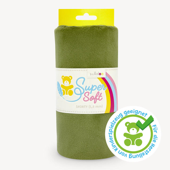 Plüschstoffe Kullaloo Super Soft Shorty 1,5 mm