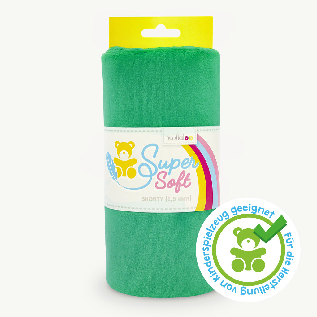 Plüschstoffe Kullaloo Super Soft Shorty 1,5 mm