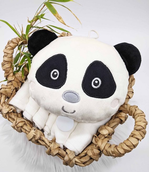 Panda Kissen selbermachen
