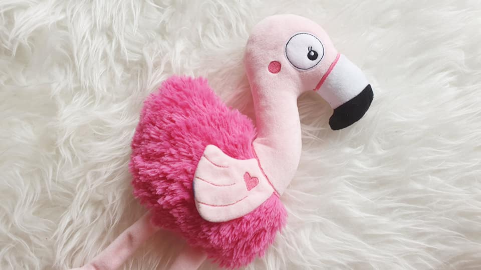 ITH Stickdatei Flamingo