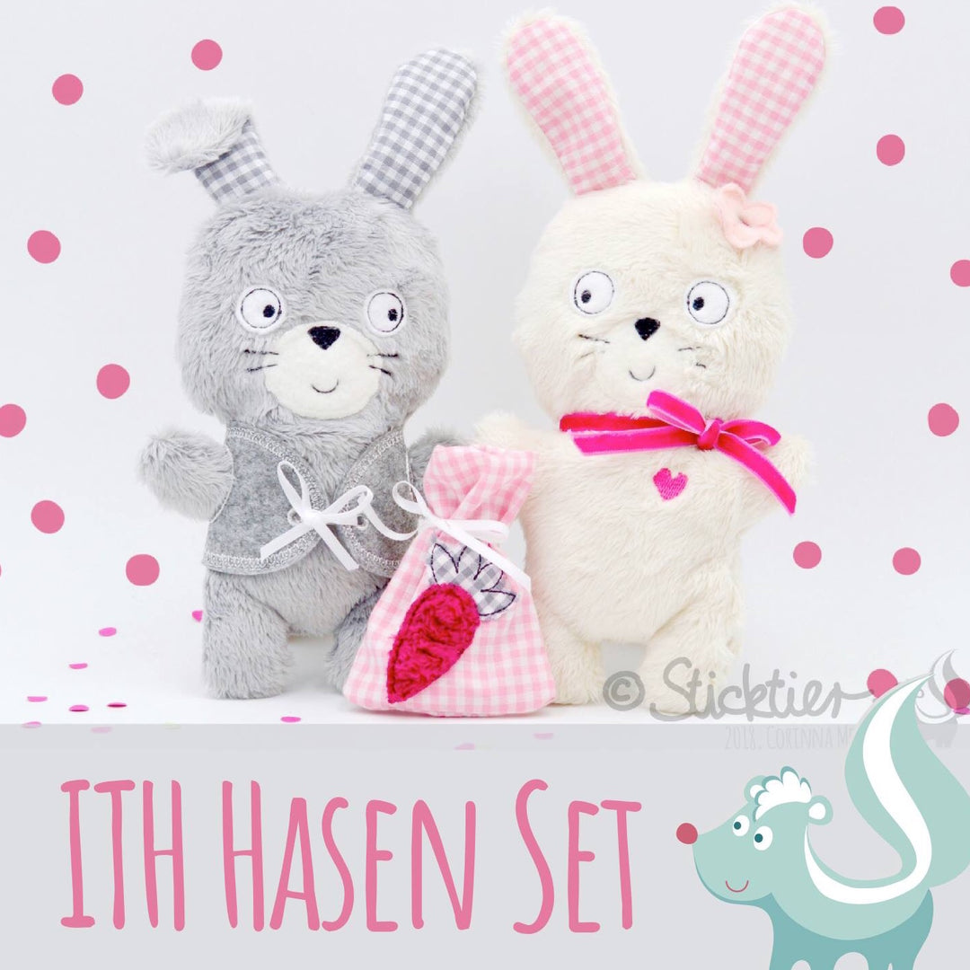 ITH Stickdatei Osterhasen Set 