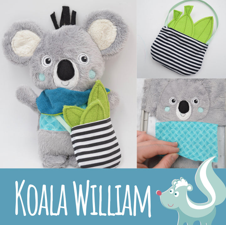 Koala Kuscheltier Stickdatei