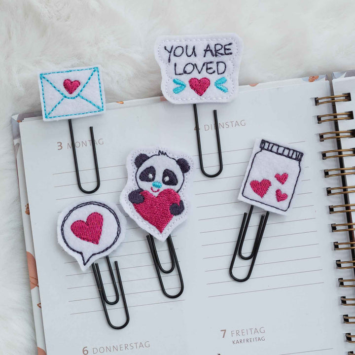 ITH Stickdatei Planner Clips