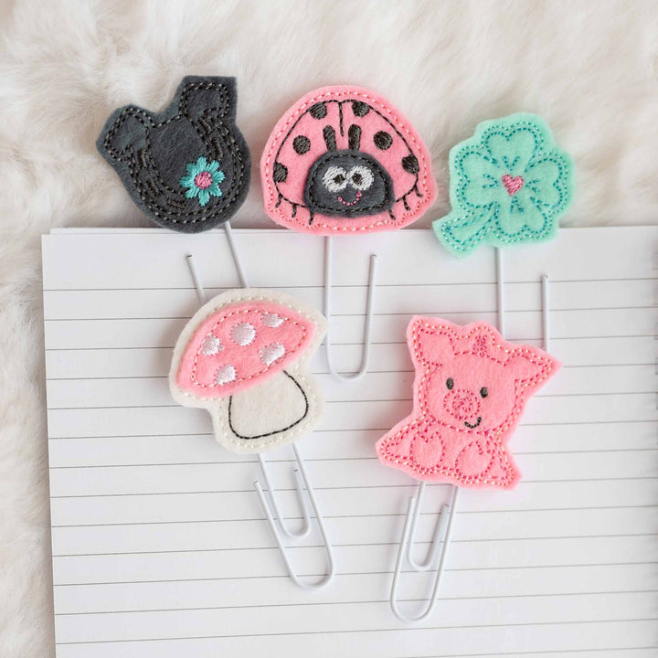 Planner Clips Stickdatei