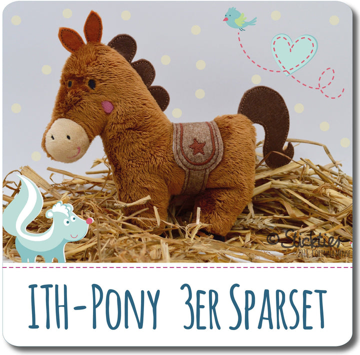 ITH Pony Stickdatei - Sticktier