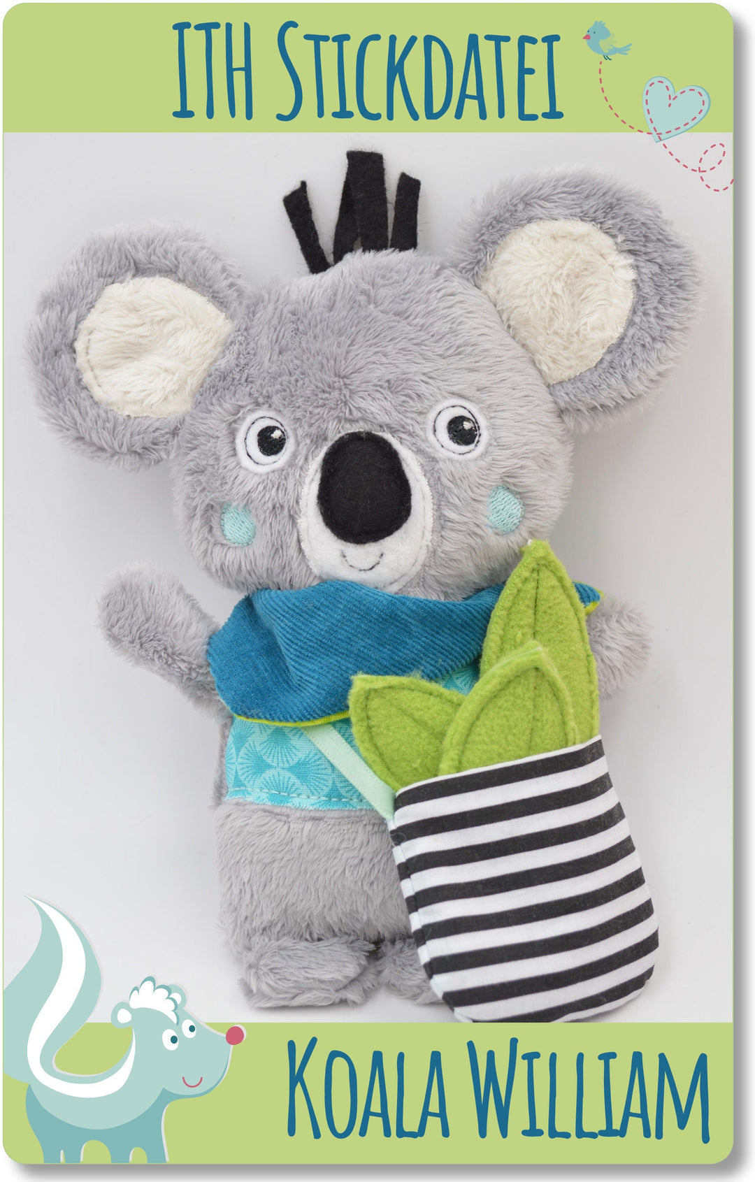 Stickdatei ITH Koala - Sticktier