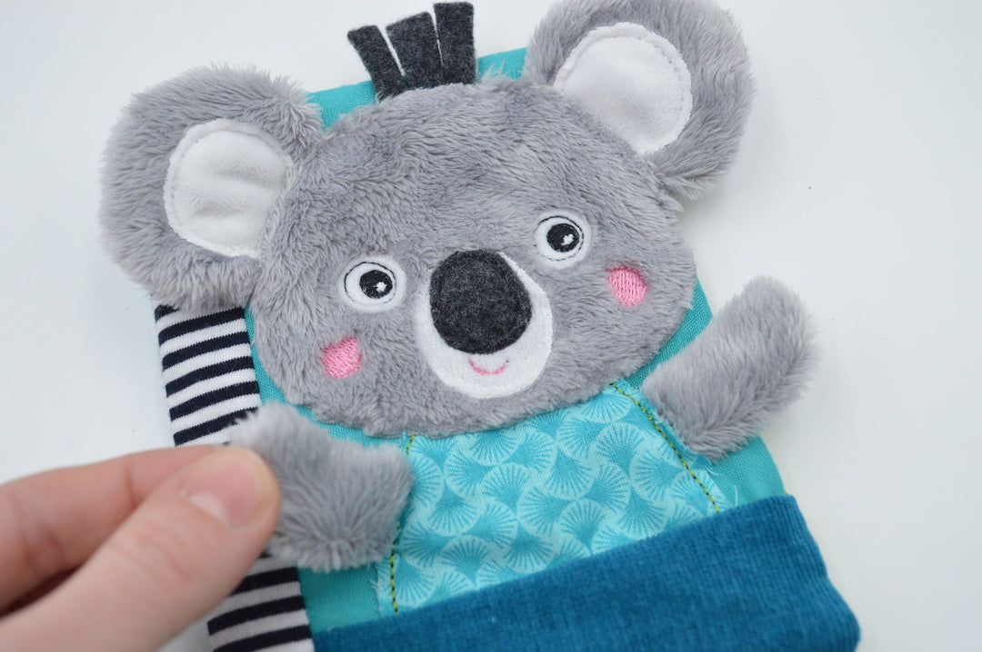 ITH Stickdatei Buchhülle, Buchumschlag Koala - Sticktier