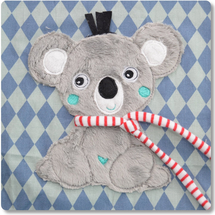 Stickdatei Koala William mit 3 D-Schal - Sticktier